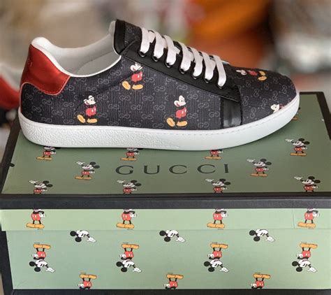 gucci mickey mouse shoes toddler|gucci mickey mouse collection.